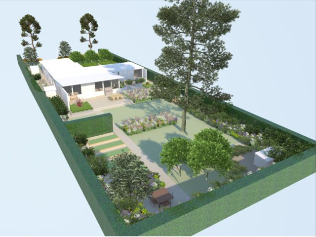 Contemporary garden design